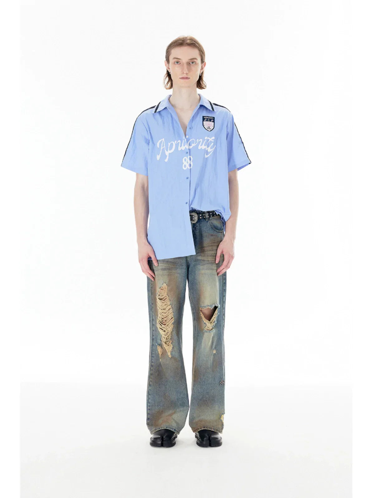 Graphic Screen Print Short Sleeve Shirt