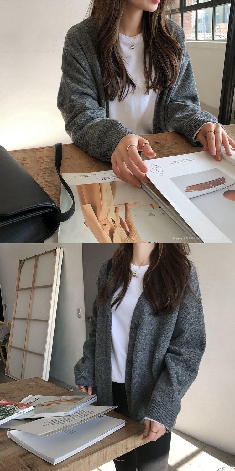 Knitted Cardigan Women's Cardigan