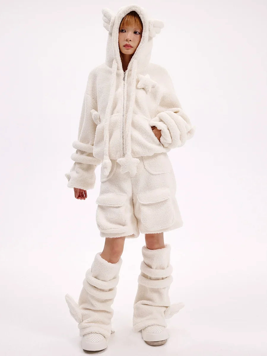 Angel Fleece Leg Warmer