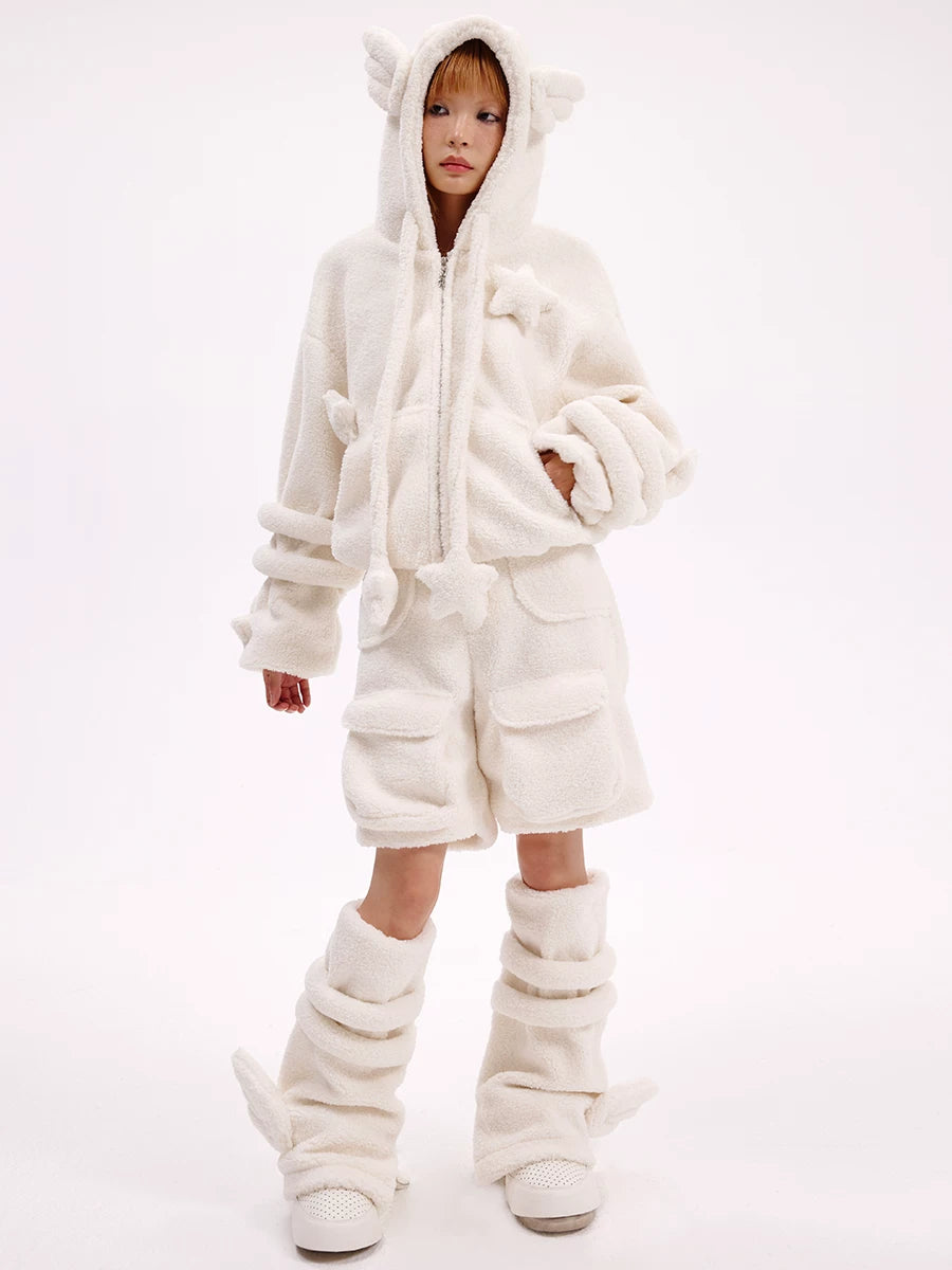 Angel Fleece Leg Warmer