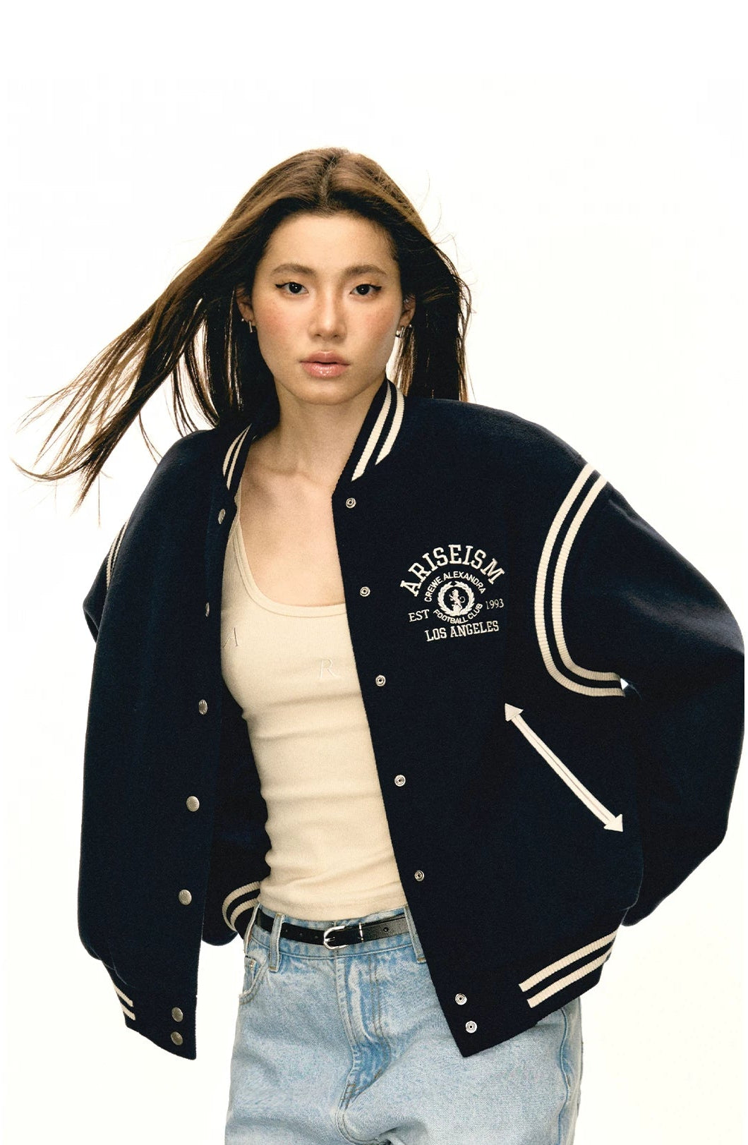 Patchwork Basball Jacket