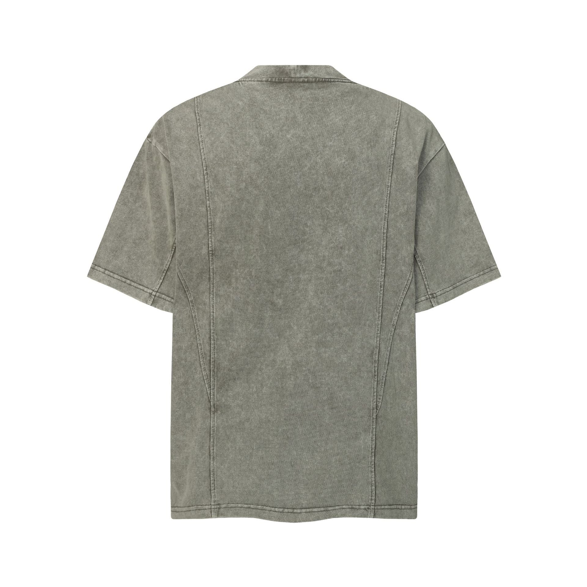 Washed Panel Short Sleeve T-Shirt