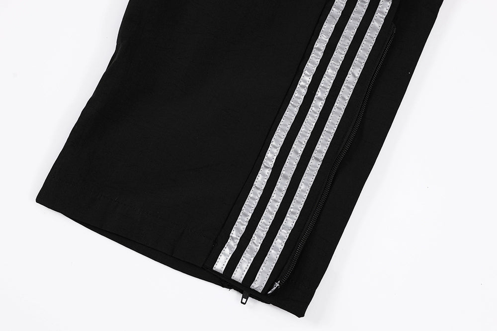 Belted Loose Flare Sweatpants