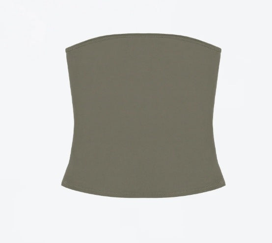 Strapless Bandeau Tube Top