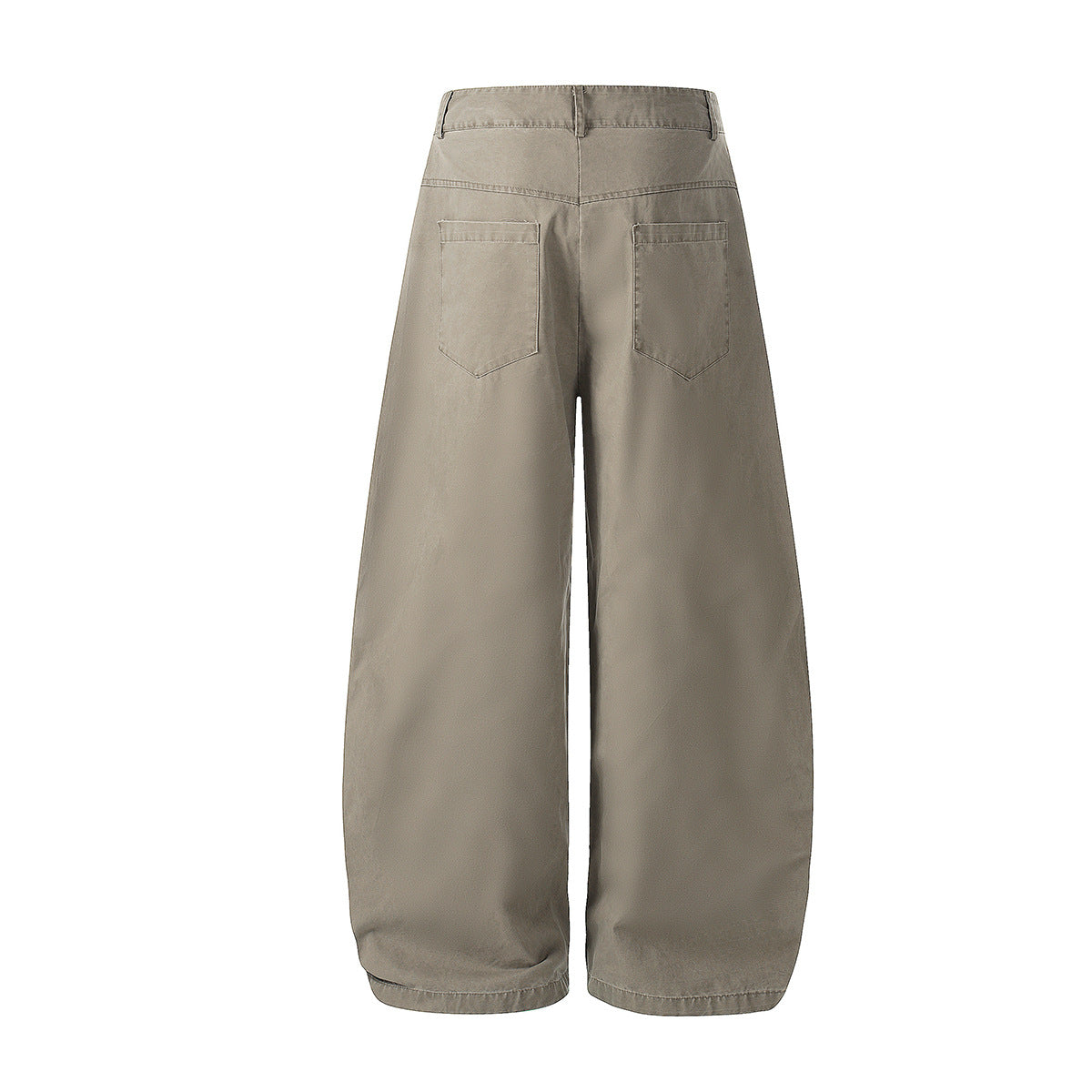 Studs Detail Wide Leg Pants