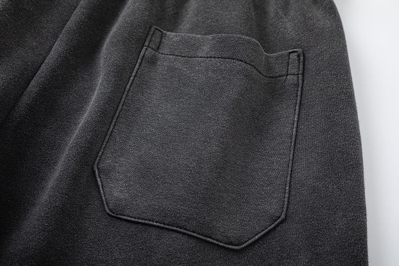 Gradient Drawstring Wide Leg Sweatpants