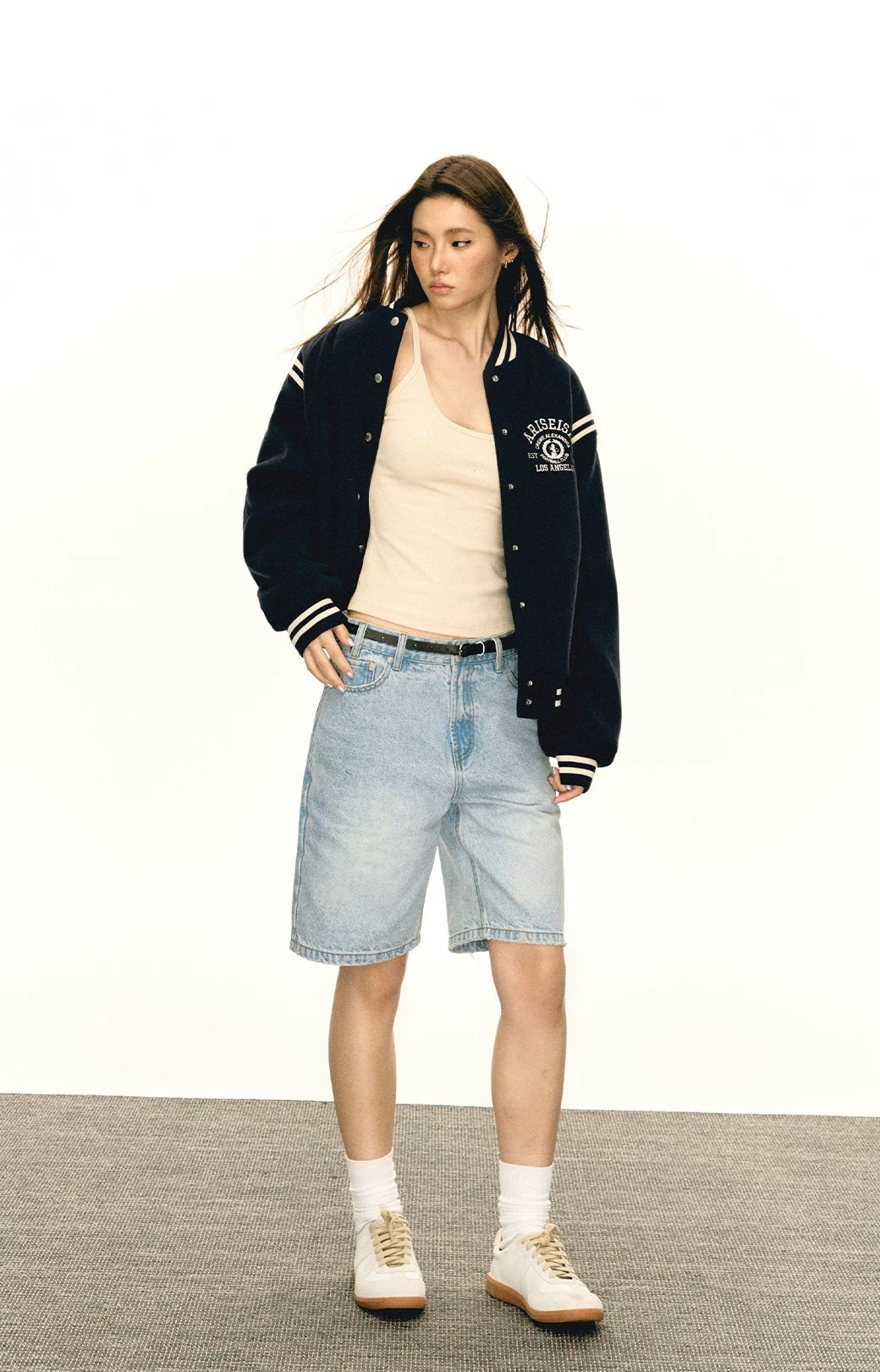 Patchwork Basball Jacket