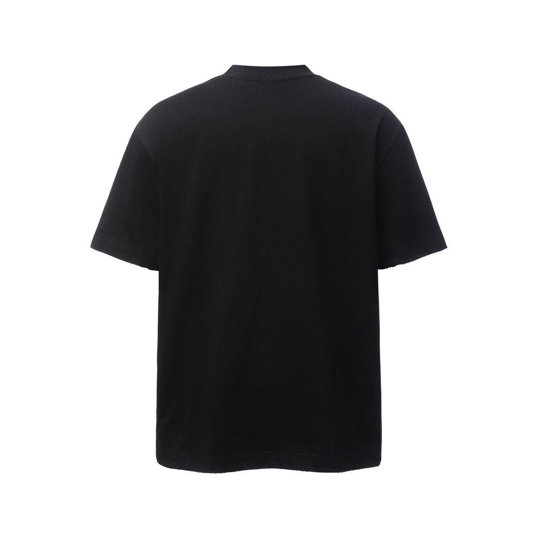 Heavyweight Metal Detail Short Sleeve T-Shirt