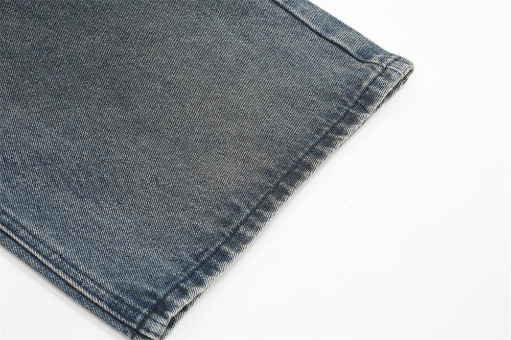 Wasteland Numbers Printed Work Jeans