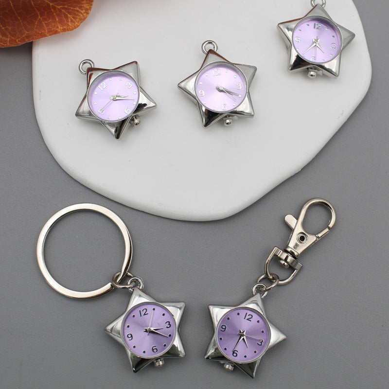 Star Clock keychain