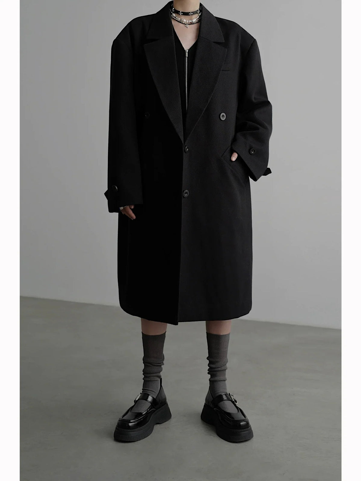 Manteau Chester mi-long