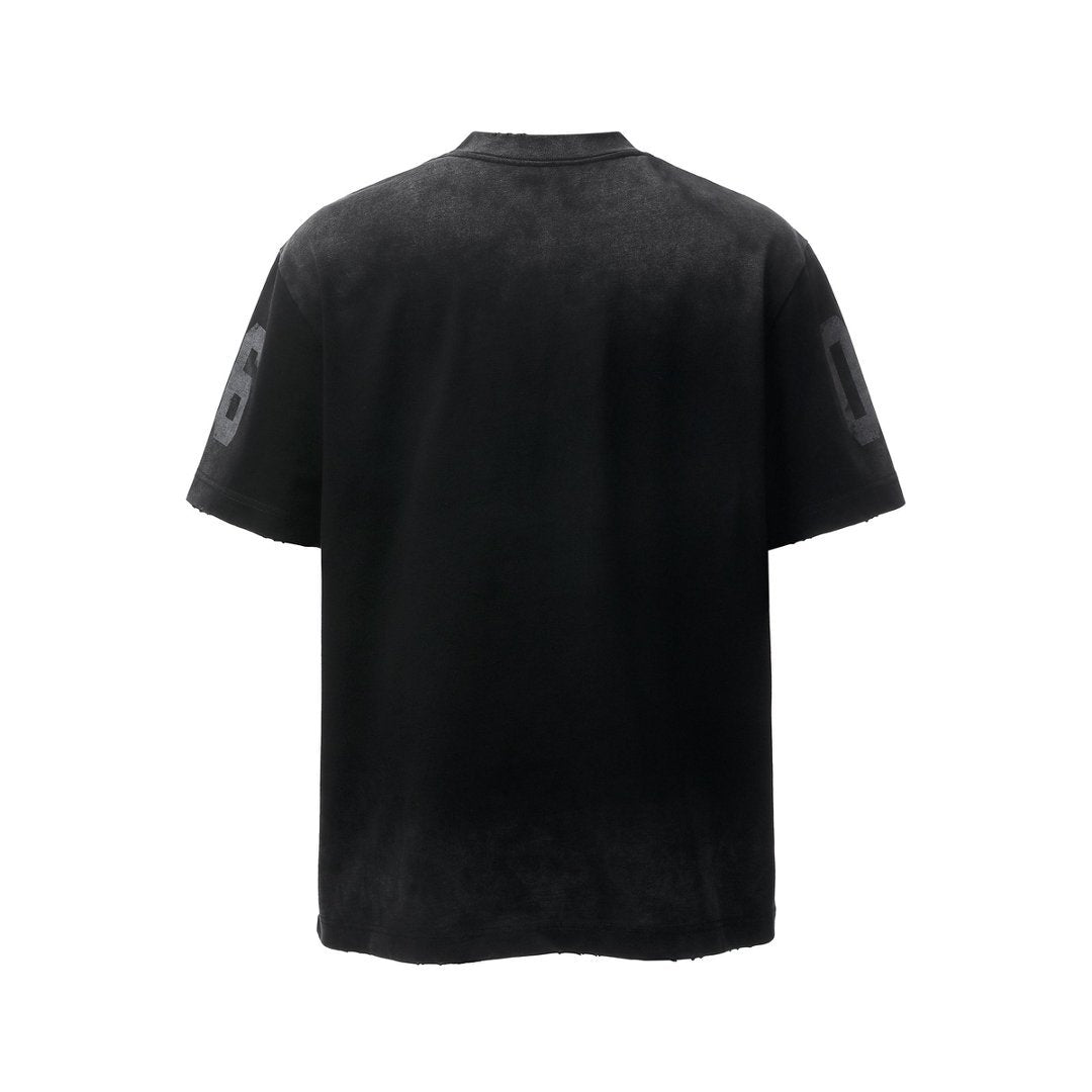 Washed Horse Graphic Print Short Sleeve T-Shirt