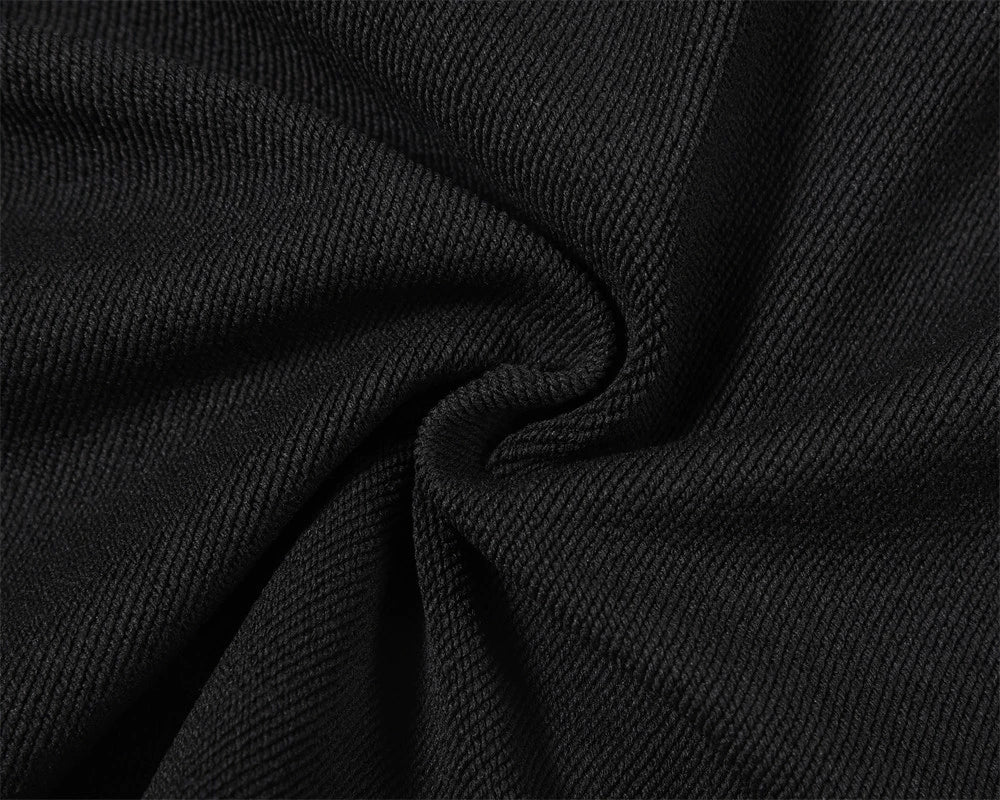 Irregular Line Embroidered Sweatpants