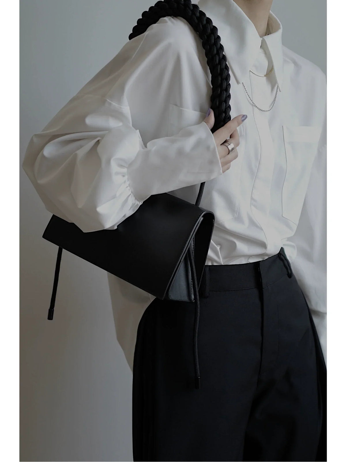 Oversize Puff Sleeve Shirt