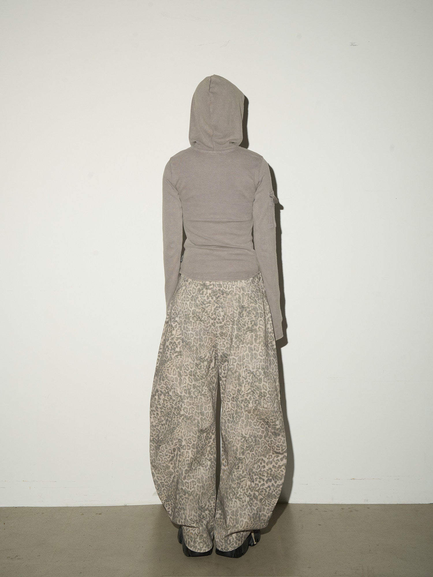 Multi-Pocket Button Knit Hoodie