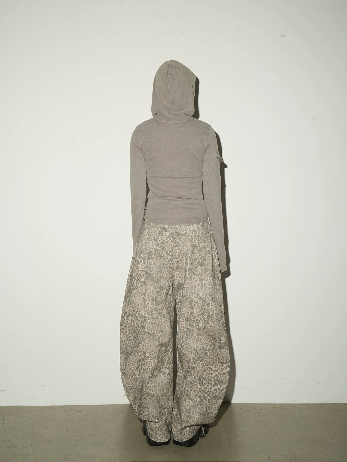 Multi-Pocket Button Knit Hoodie