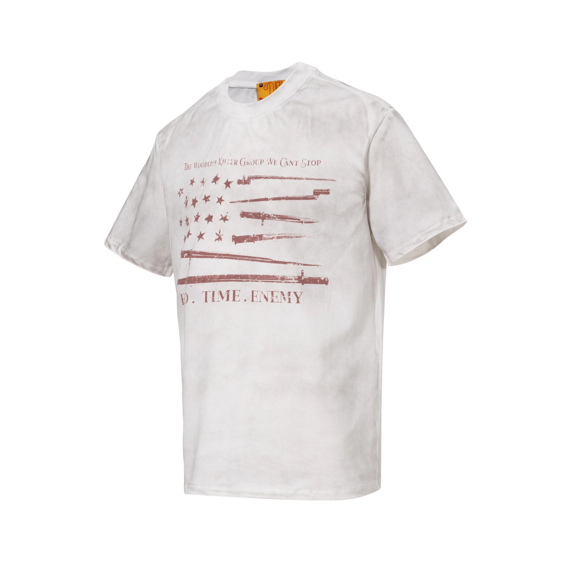Washed Graphic Print Short Sleeve T-Shirt