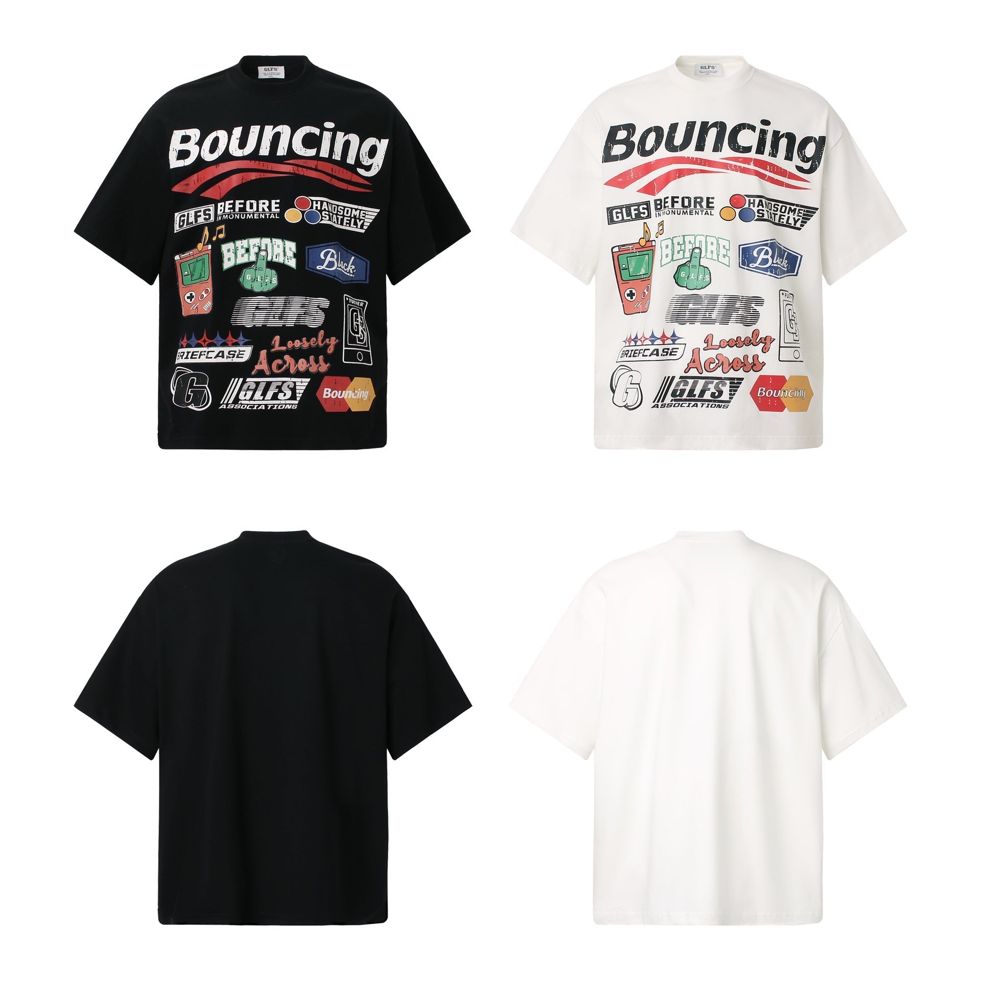Letter Print Graphic Short Sleeve T-Shirt