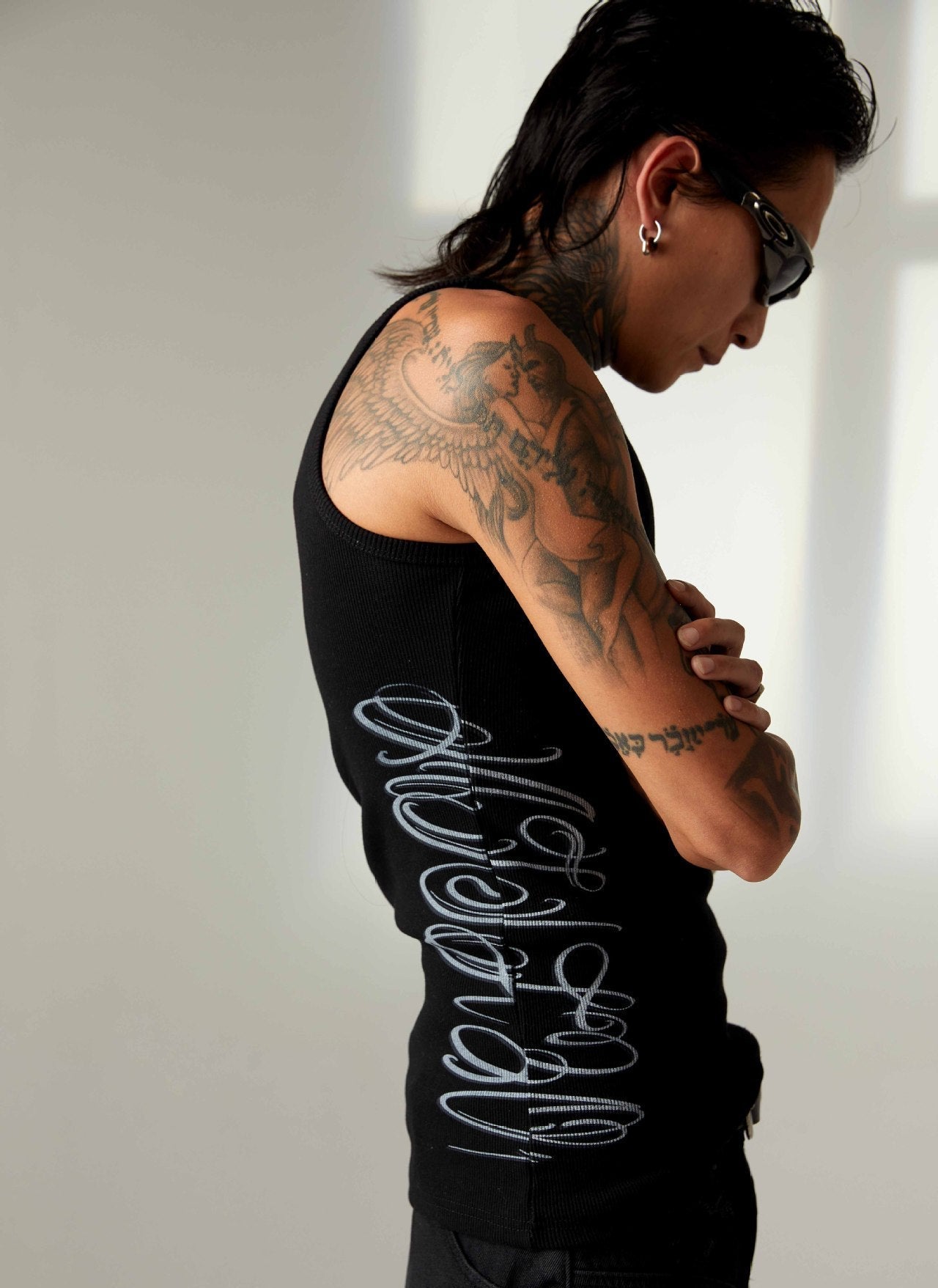 Logo Letter Print Tank Top