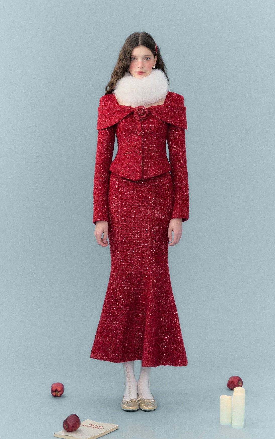 Red jacket