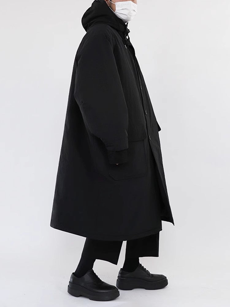 Oversize Hooded Padded Coat