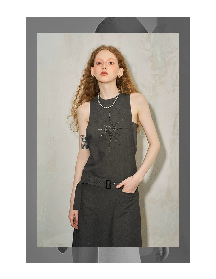 Glitter Design Long Dress