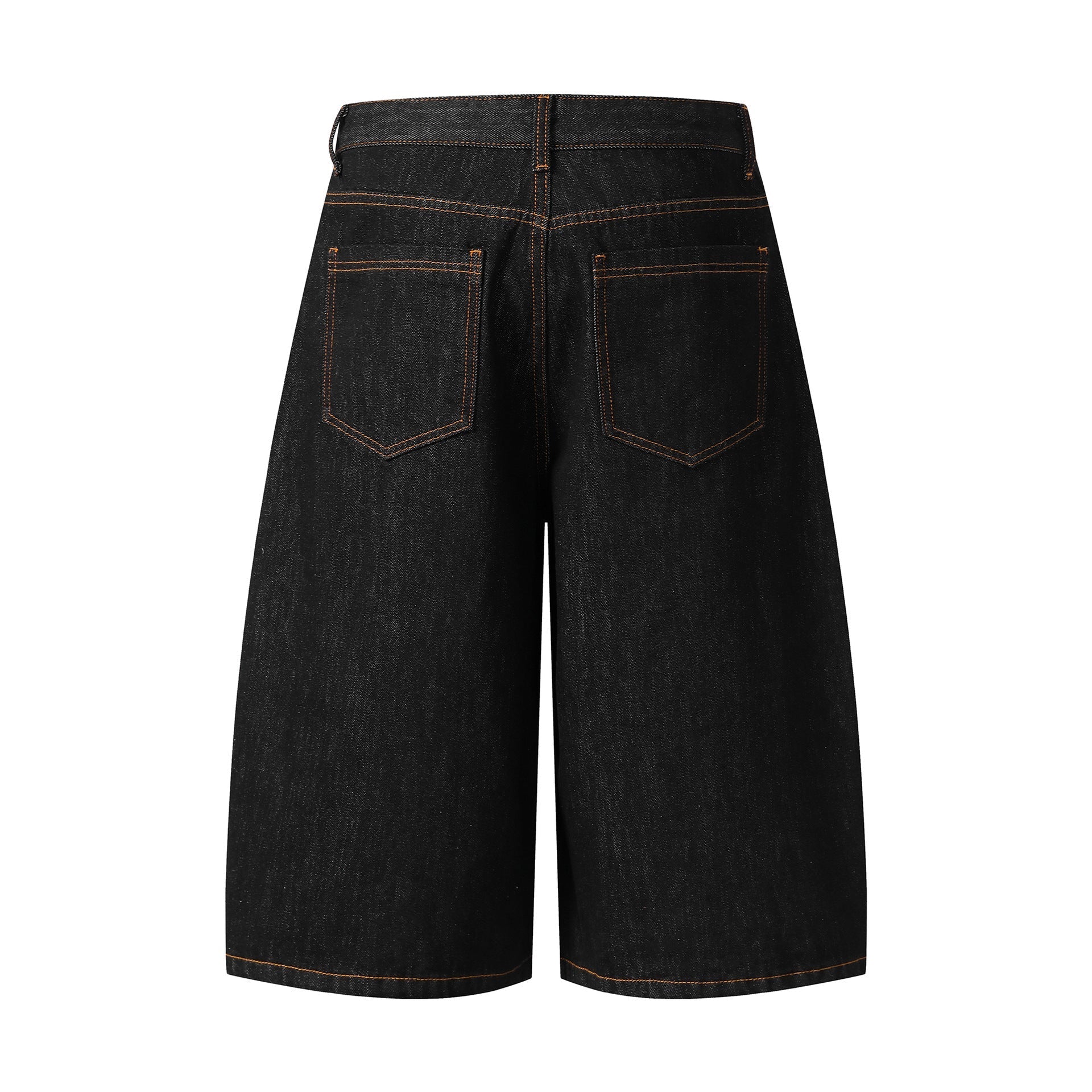 Embroidery Wide Leg Jort