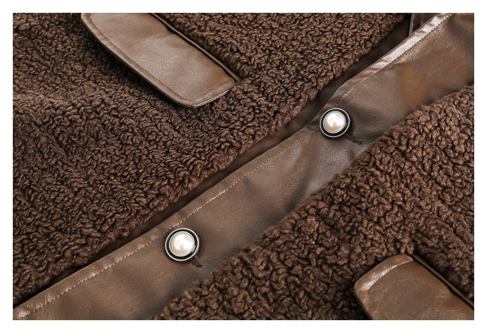 Retro Loose Padded Wool Jacket