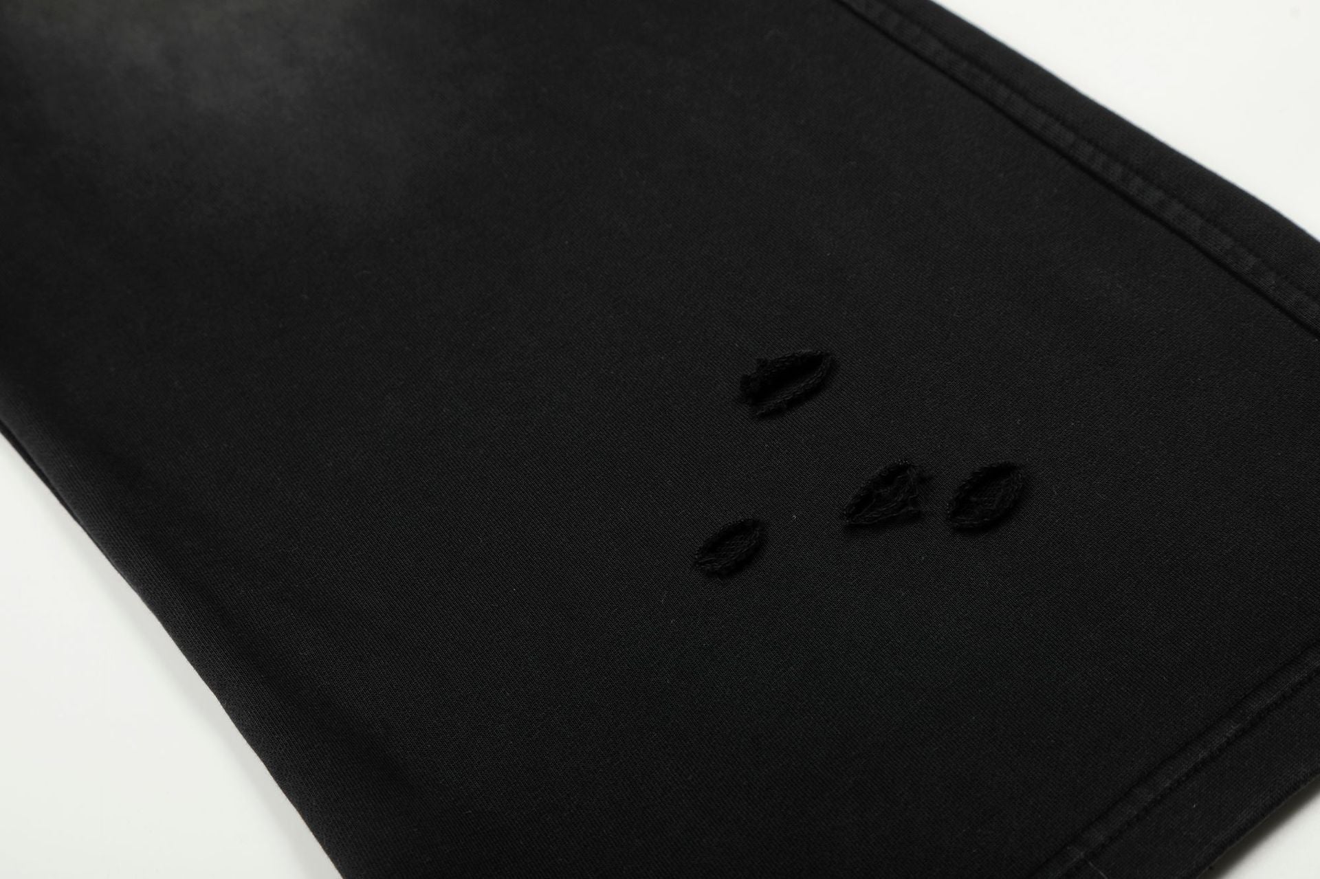 Deconstruction Washed Dirty Curved Sweatpants