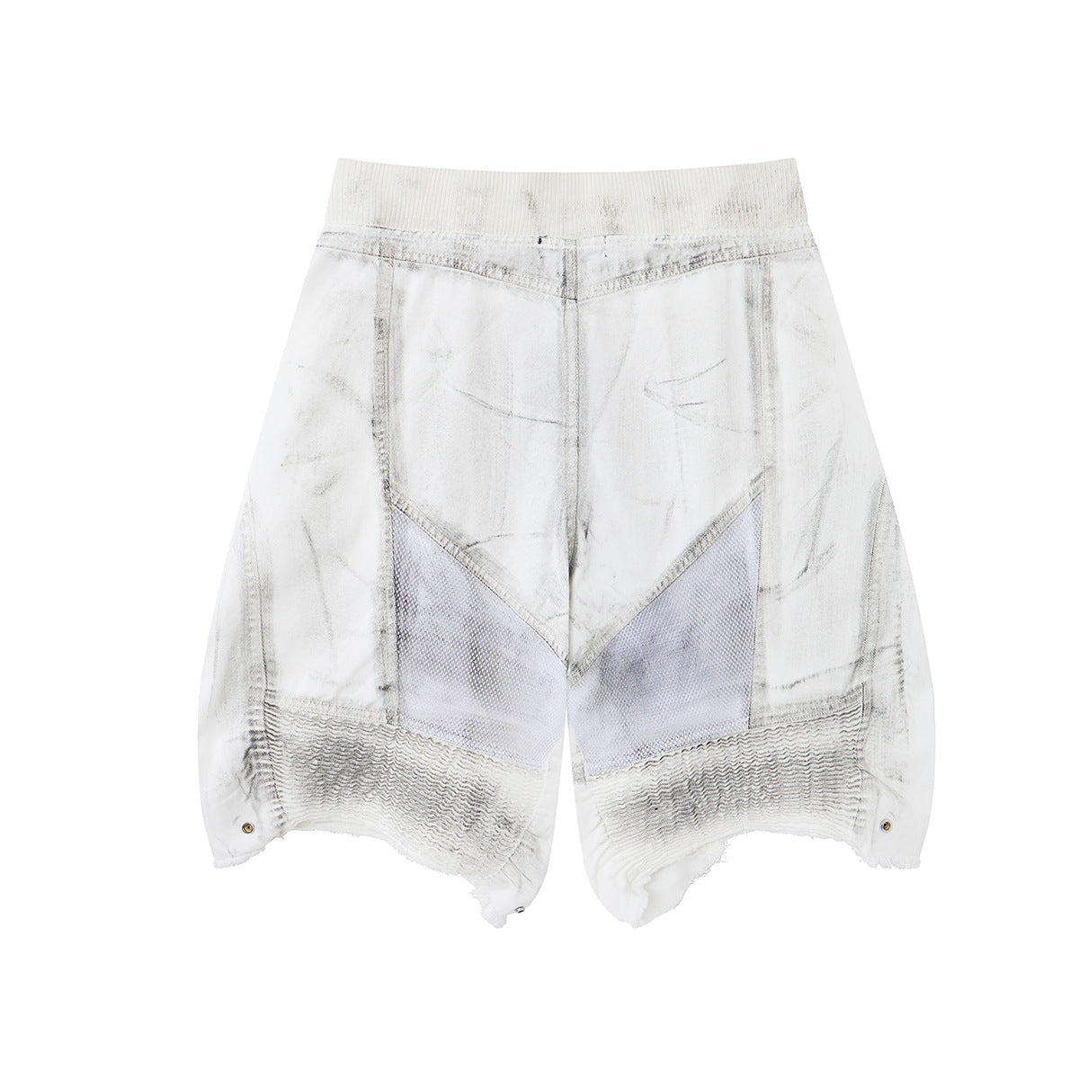 Damage Baggy Jort