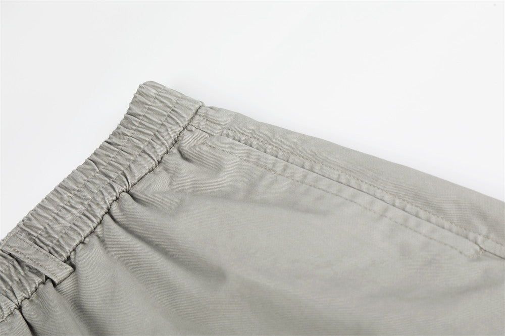 DAXUEN Wide-leg relaxed-fit pants with balloon silhouette