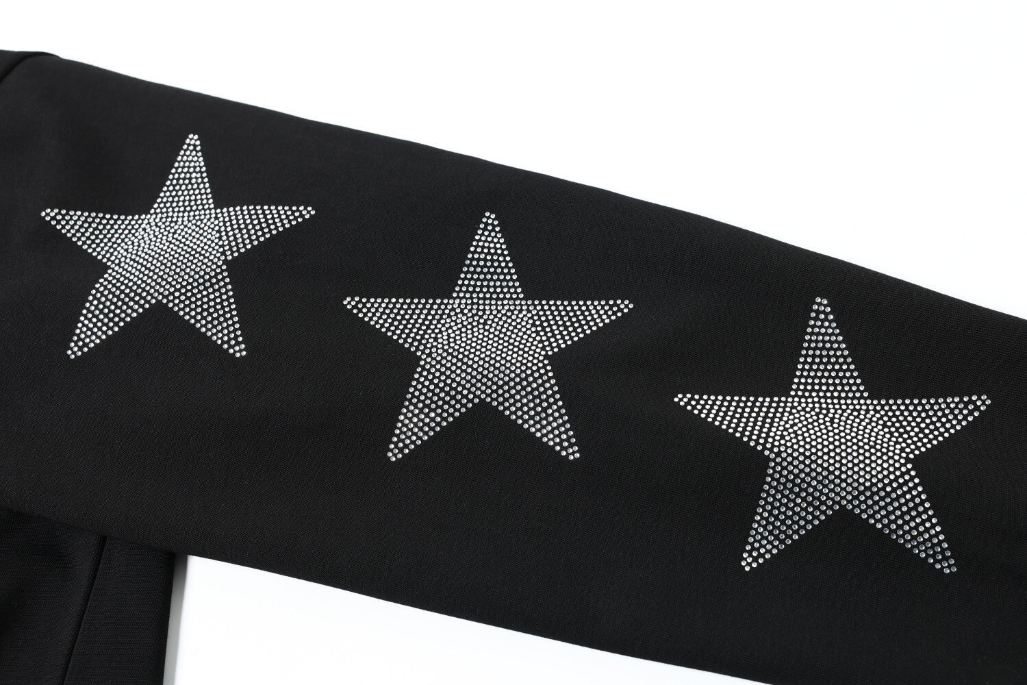 Star Rhinestone Letter Long Sleeve T-Shirt