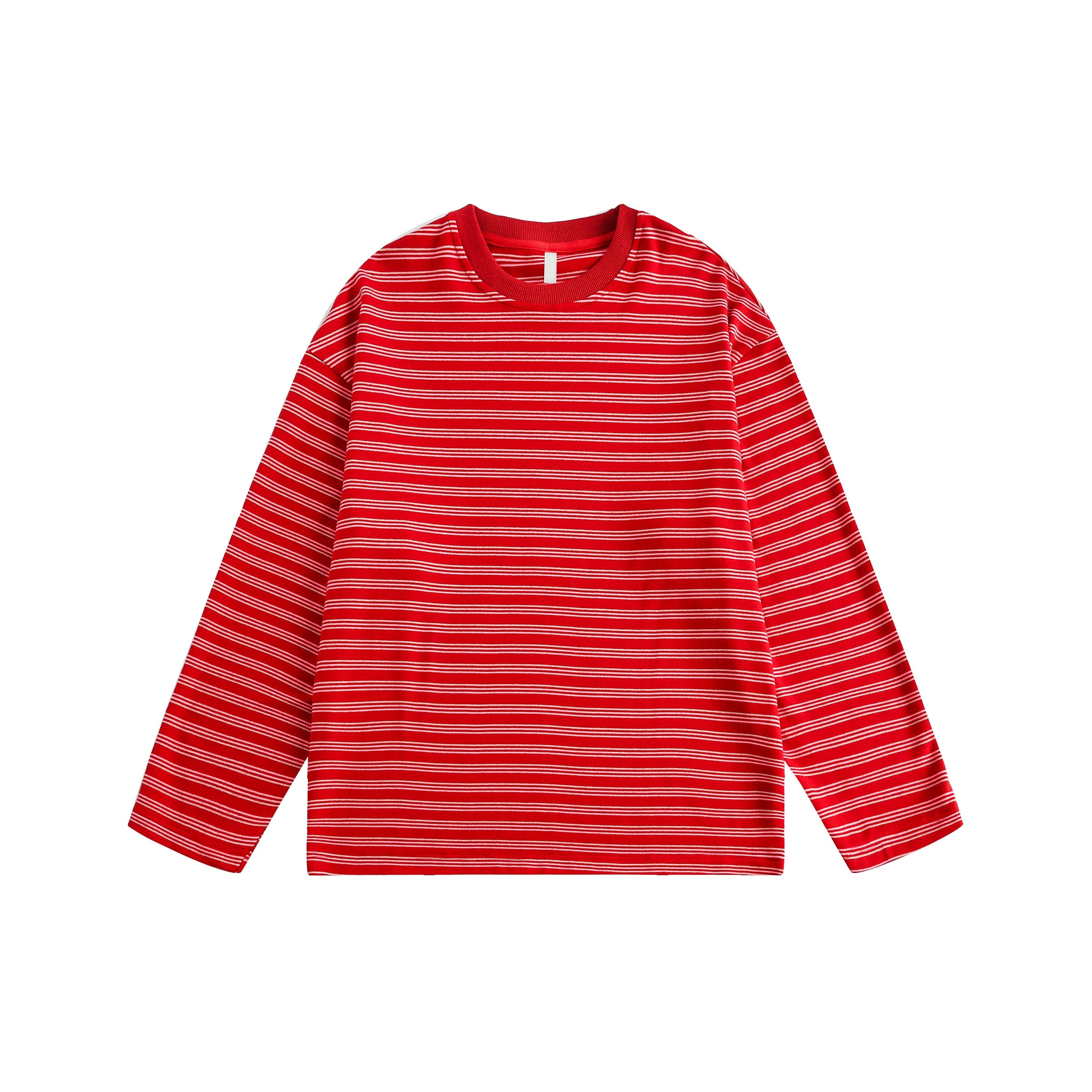 Contrast Stripe Long Sleeve T-Shirt