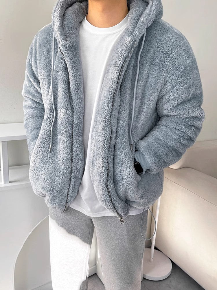 Furry Hooded Jacket