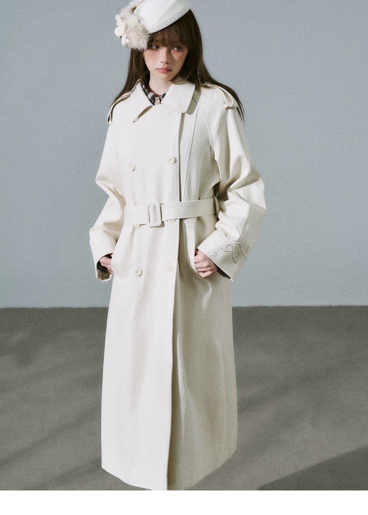 Double-Breasted Trench Coat