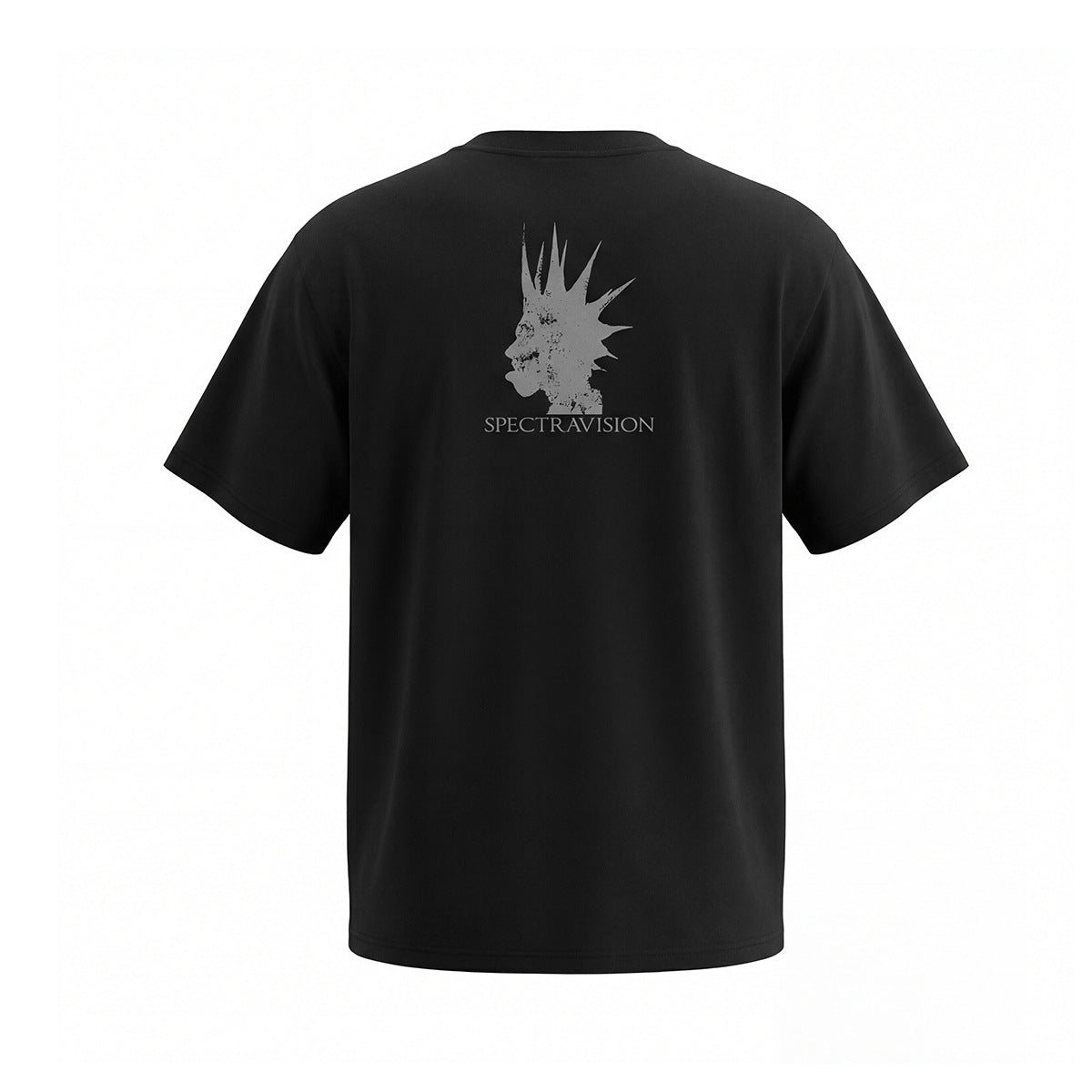Graphic Print Wash Cotton Short Sleeve T-Shirt