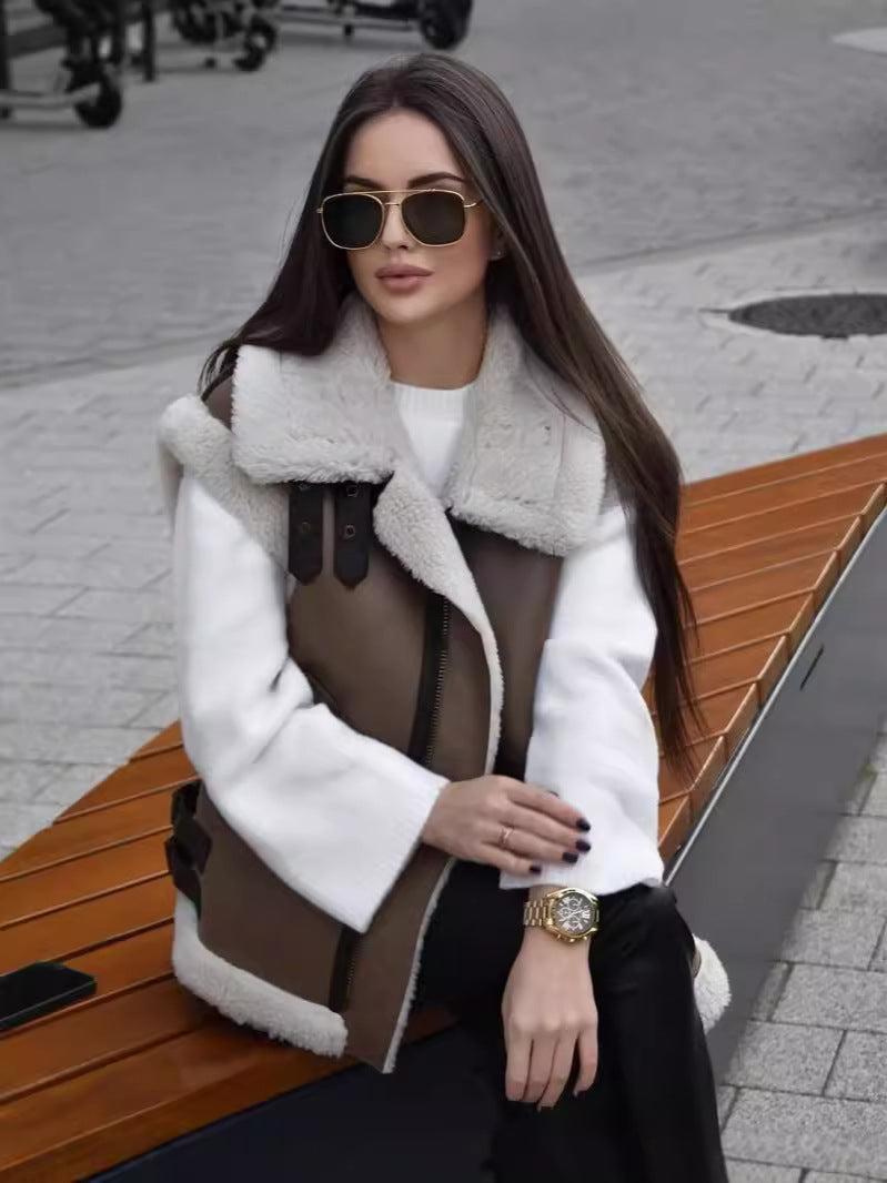 Fur Sleeveless Vest
