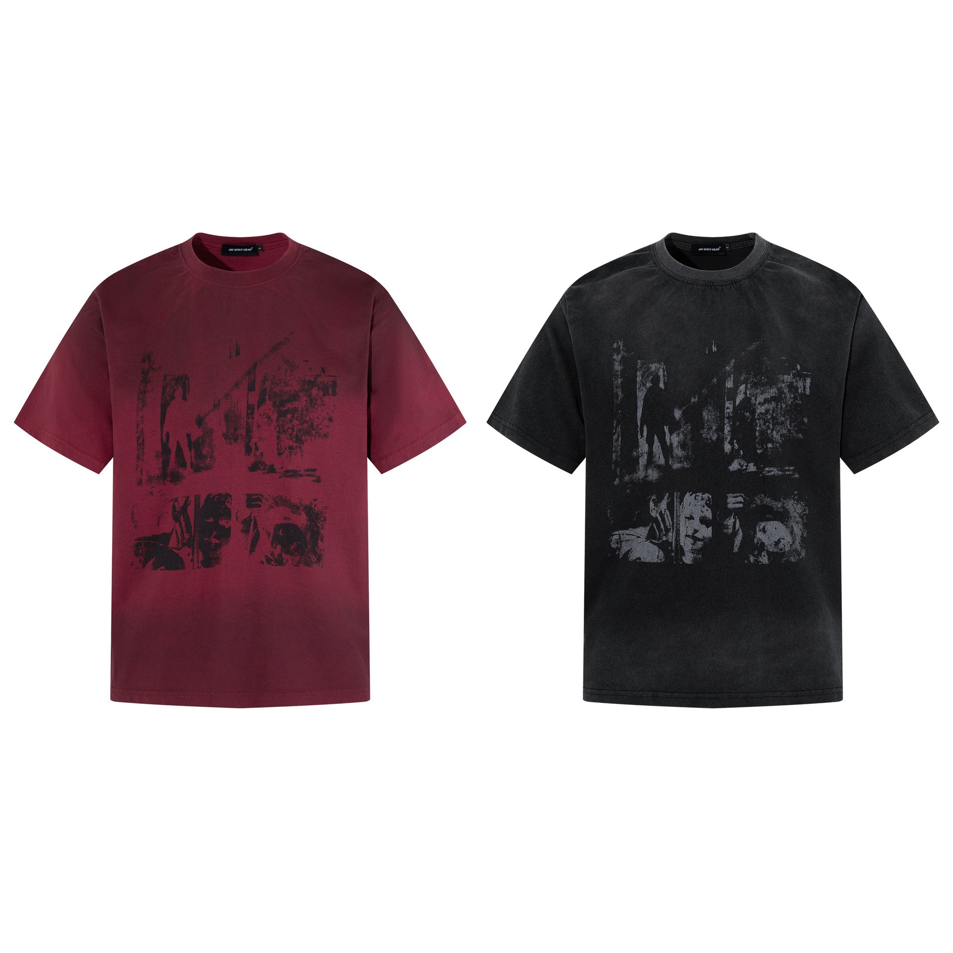 Graffiti Print Short Sleeve T-Shirt