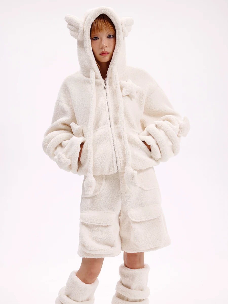 Chaqueta de forro polar con cremallera Angel