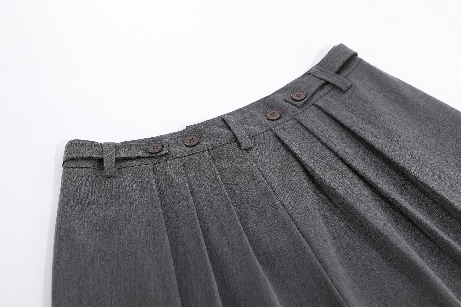 Drape Cropped Half Trousers