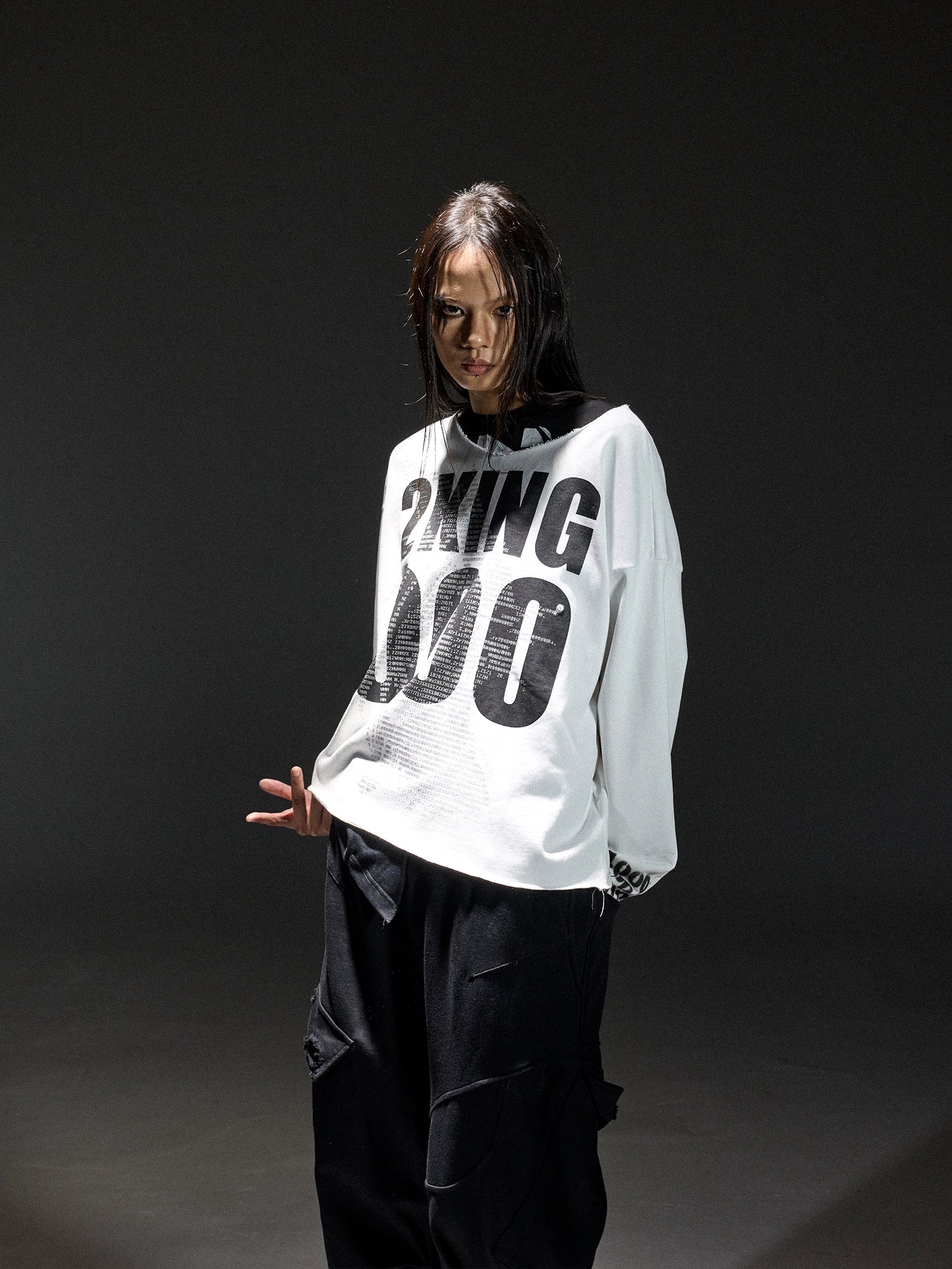 Oversize Damage Sweatshirt