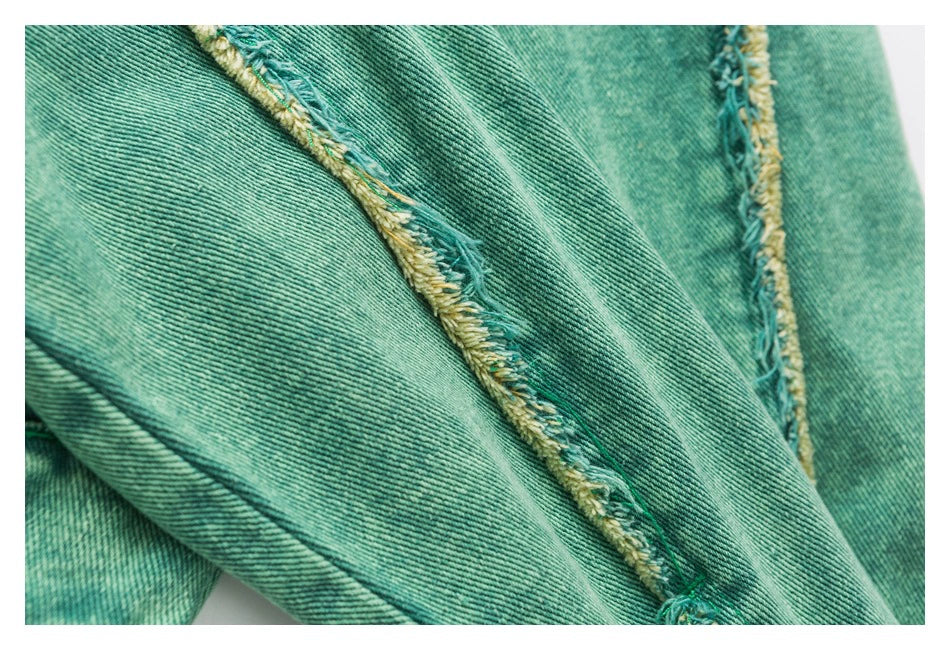 Overdyed Loose Denim Jacket
