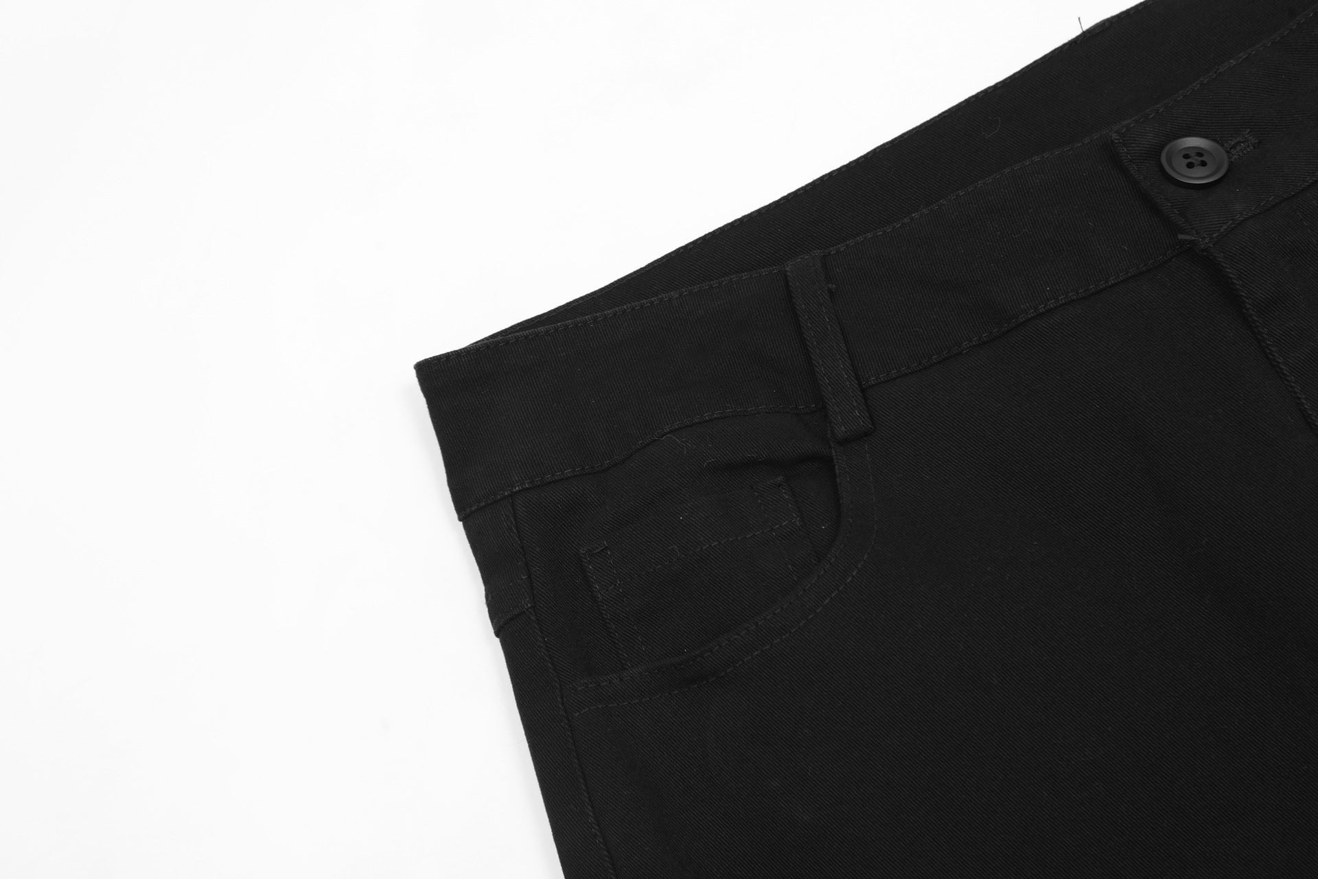 High-Rise Slim Flare Stretch Trousers