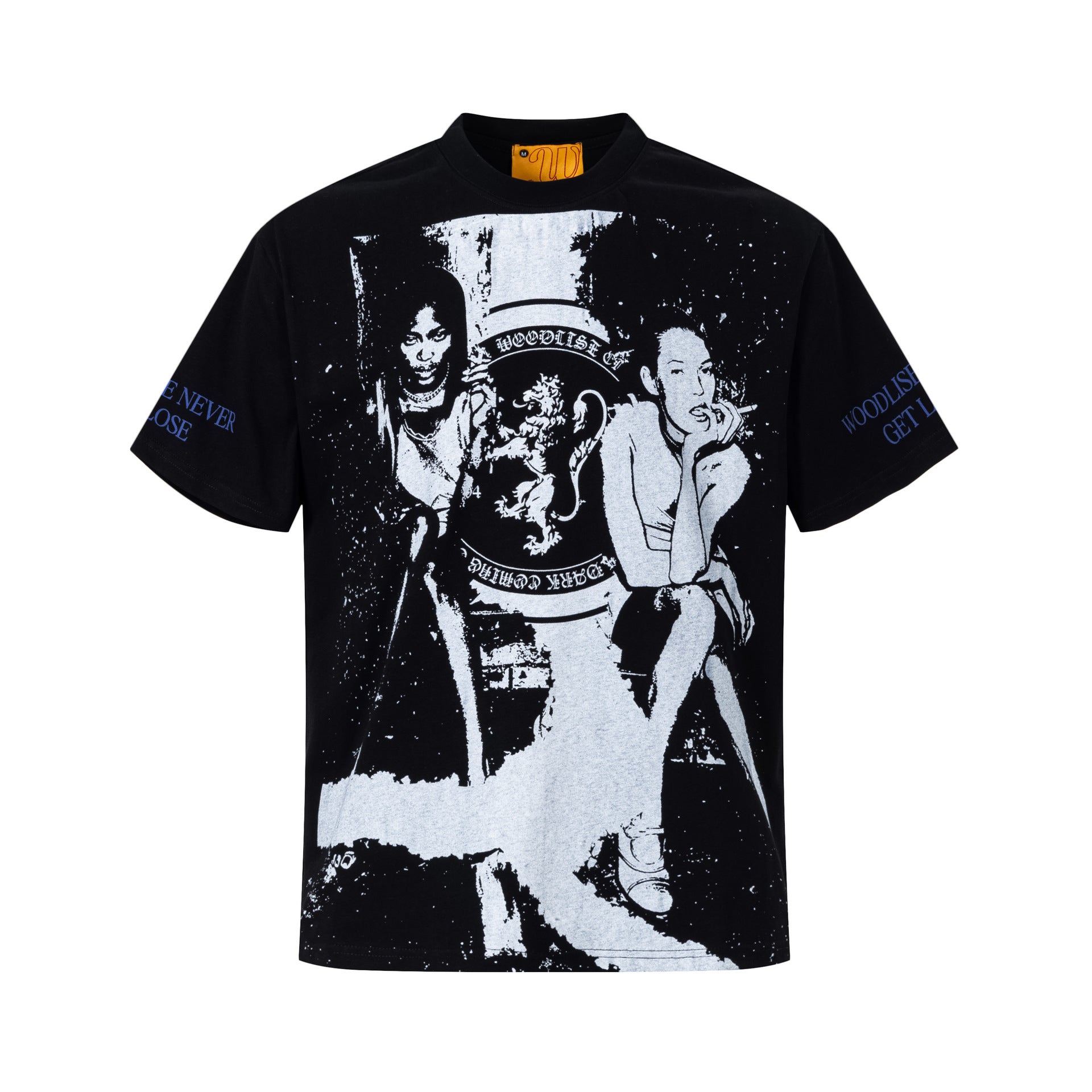 Creative Figure Print Short Sleeve T-Shirt