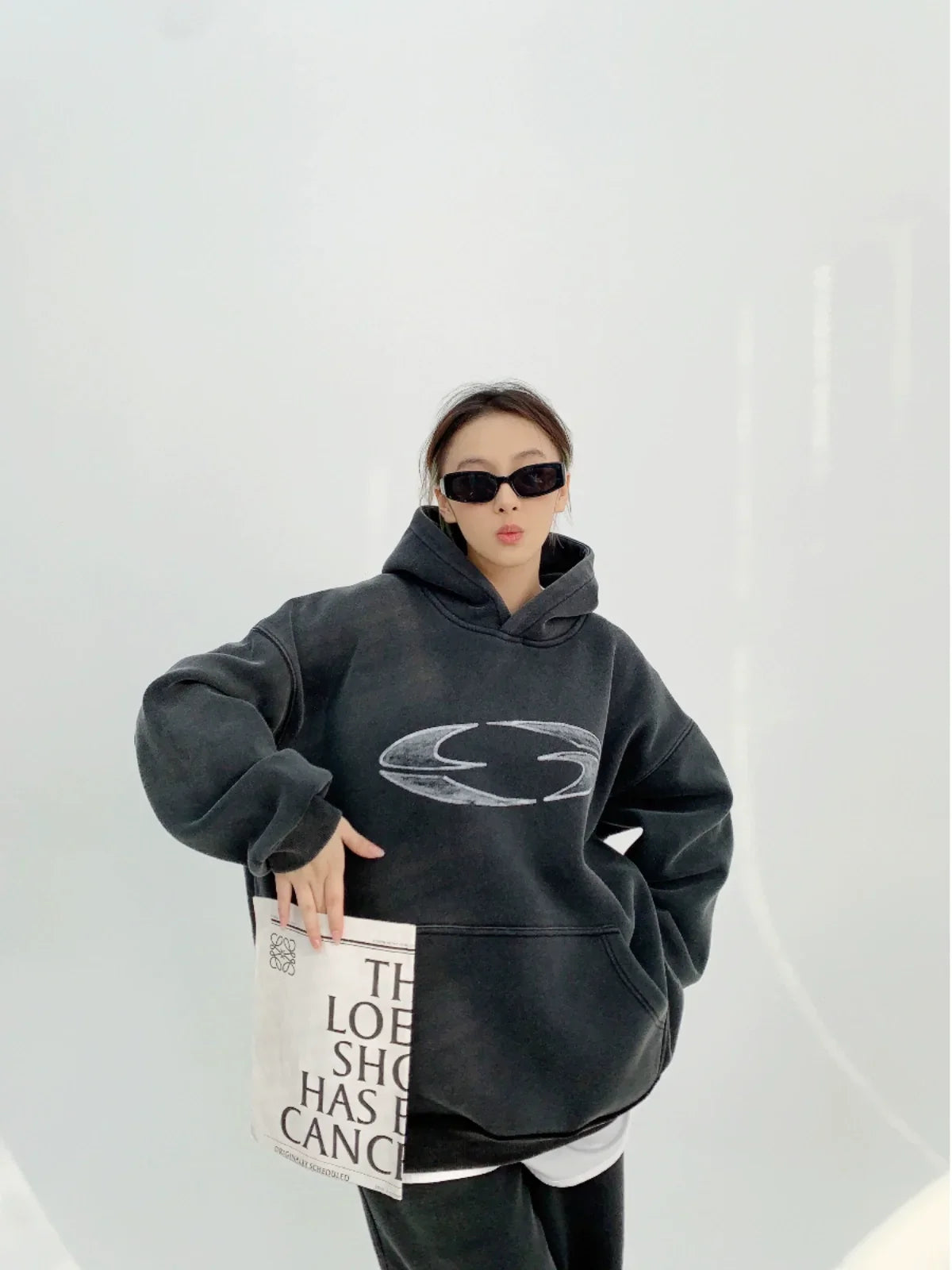 Thick Heavyweight Print Hoodie & Pants Set
