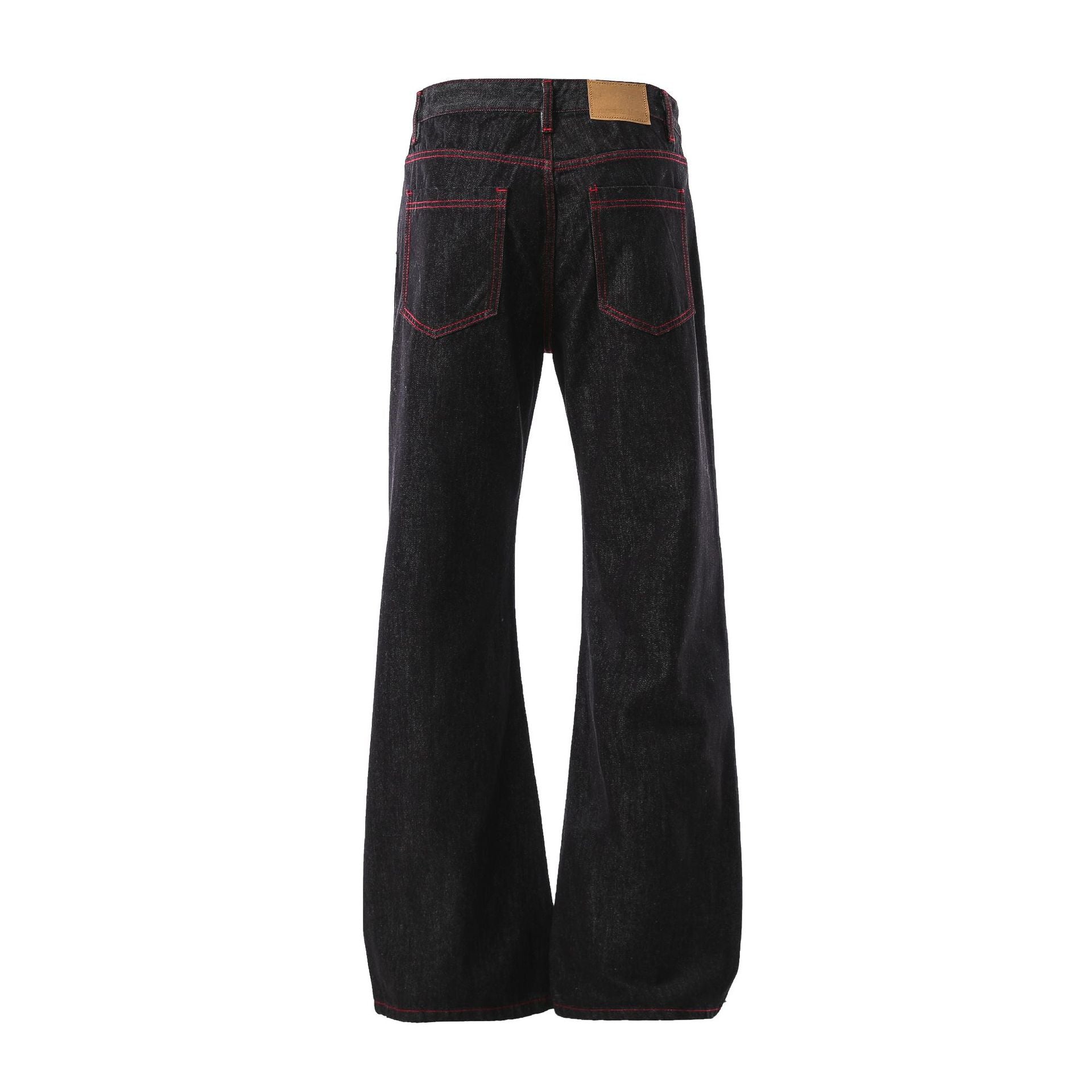 Raw Flare Denim Jeans
