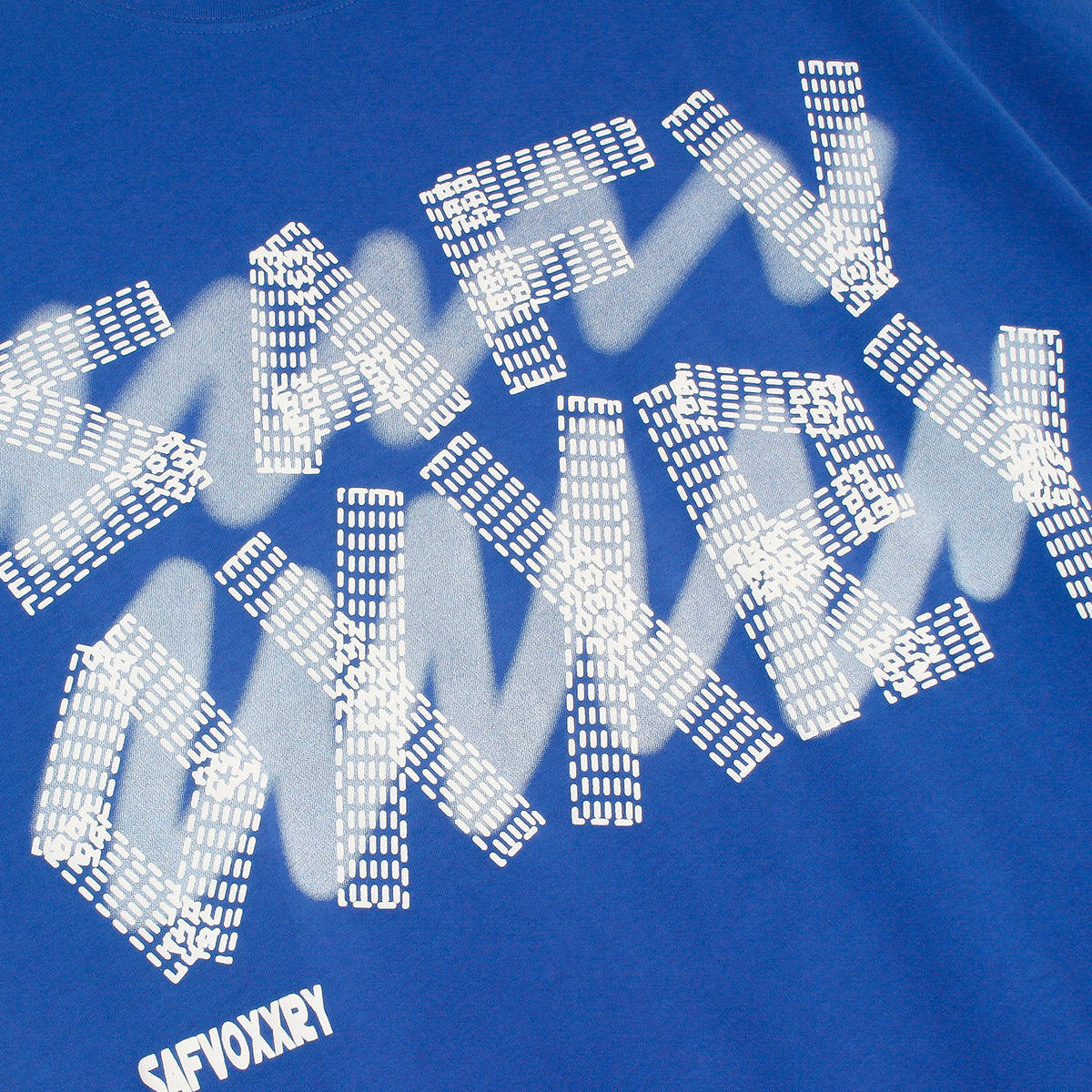 Foam Letter Print Short Sleeve T-Shirt