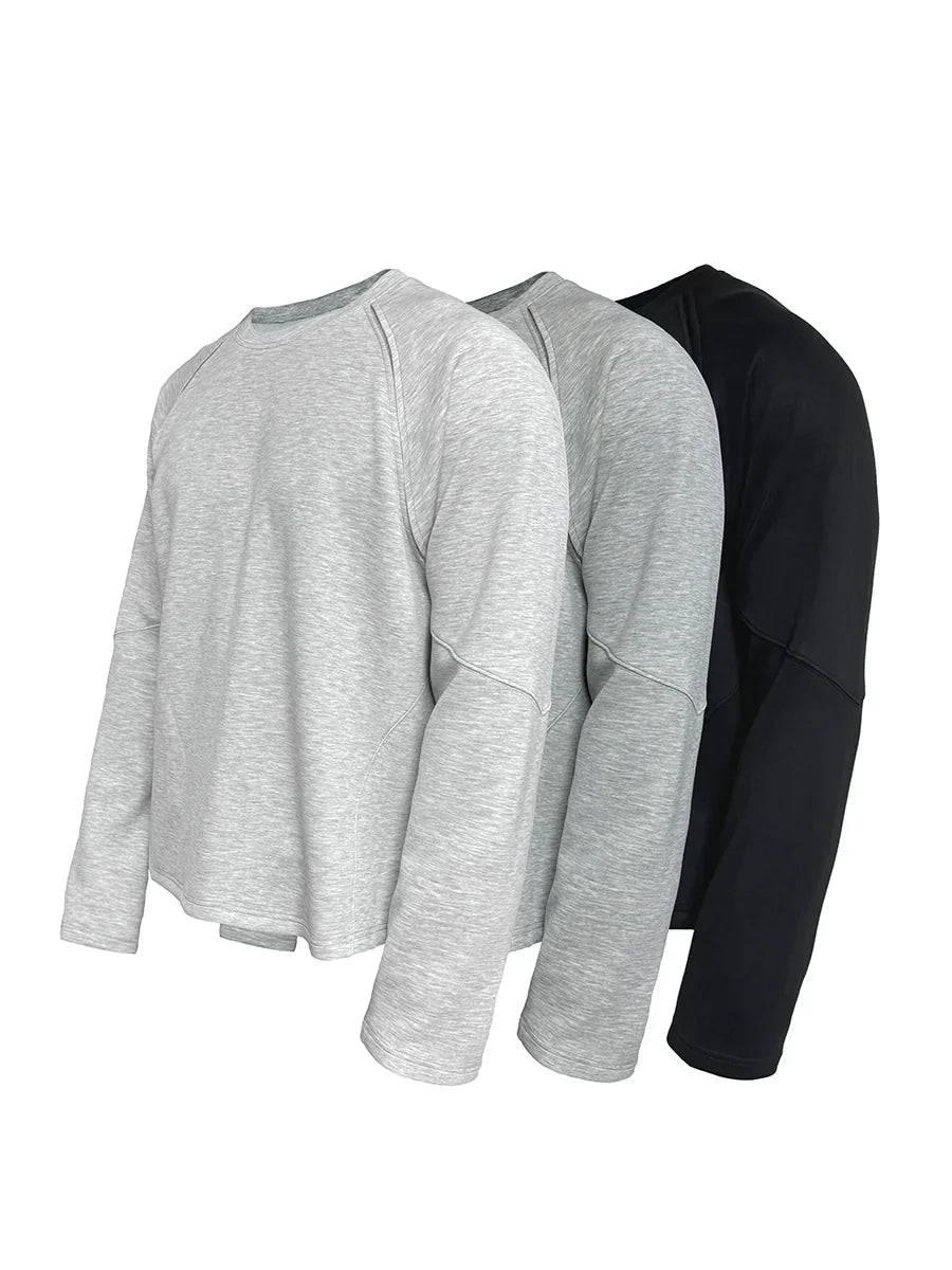 Plan Raglan-sleeve Short Sweatshirt
