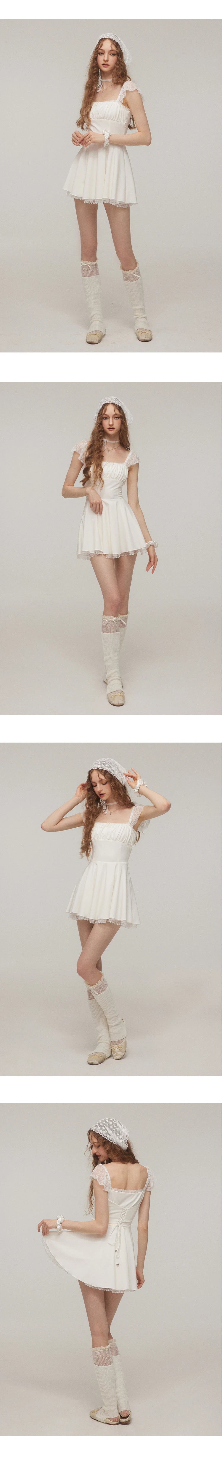 Race Design Short Dress