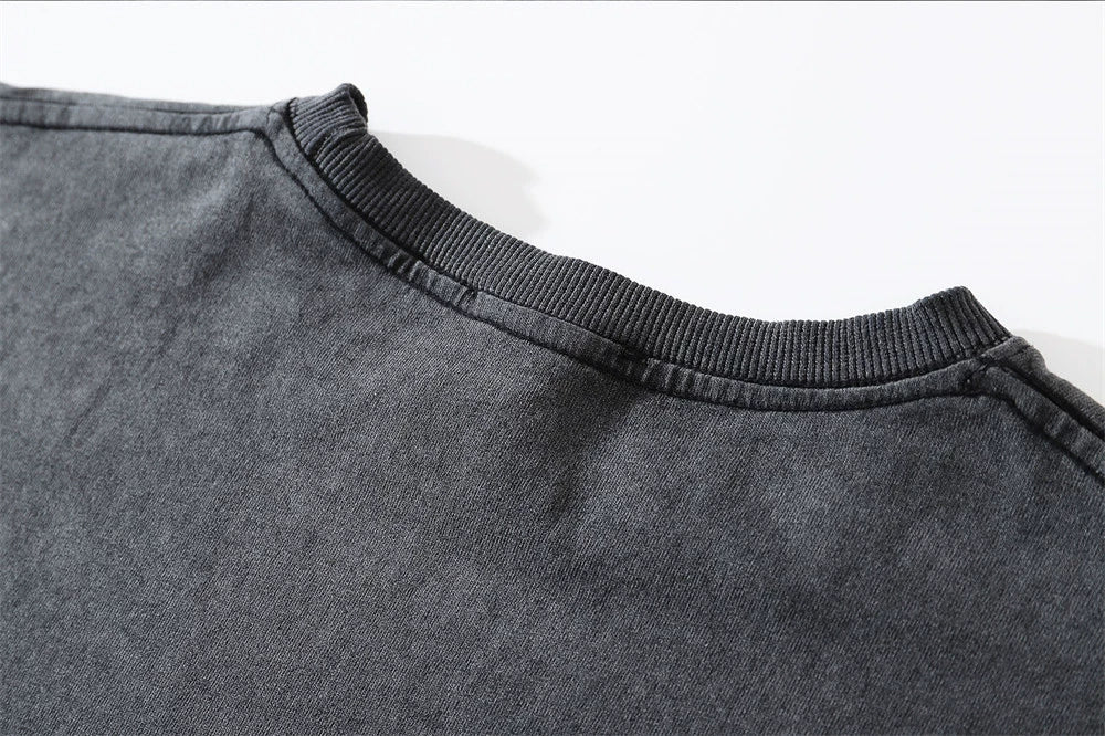 Faded Figure Printed T-Shirt